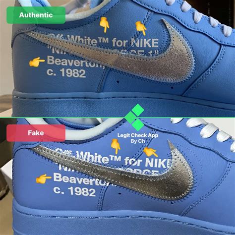 nike off white 1 real vs fake|off white x nike shoes.